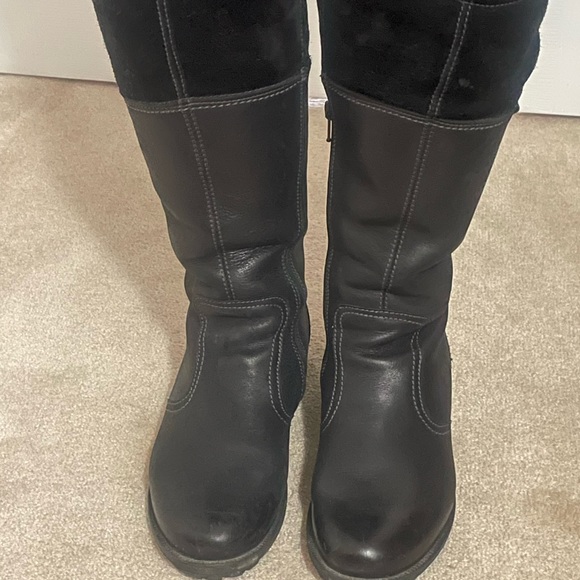 Joseph Siebel Leather Winter Boots. - Picture 4 of 4